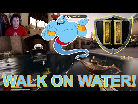 Chivalry 2 Tenosian Invasion But The Genie Helps Me Walk On Water!