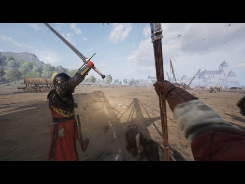 Chivalry 2 – The Fall Of Lionspire (64 Player) – First Time Using Polehammer