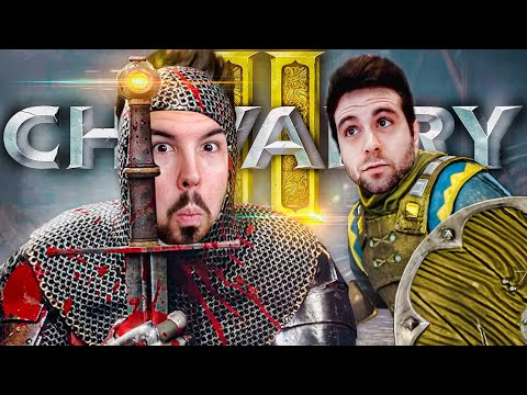 CHIVALRY 2: WILLY corta la CABEZA a VEGETTA y la usa de ARMA SECRETA!