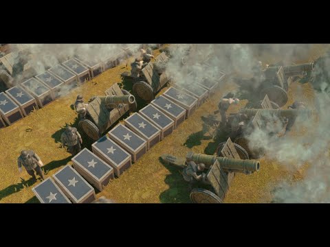 Colonial artillery cinematic timelapse – Foxhole War 87