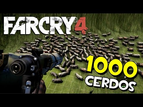 COMO CAZAR 1000 CERDOS | FAR CRY 4