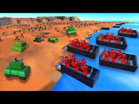 D-DAY ATTACK?! Crazy Beach Invasion! – Ravenfield