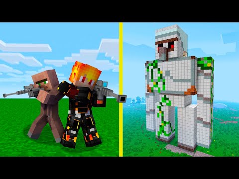 НАПАЛИ С ВИТЬКОМ НА БАЗУ РОБОТОВ В МАЙНКРАФТ ! Алексбой Minecraft