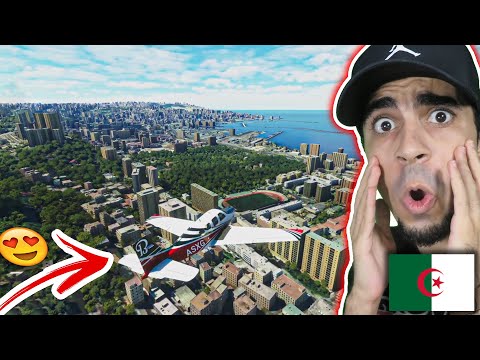 سافرت الى الجزائر اخيرا " من وهران الى العاصمة الجزائر " Flight Simulator !!