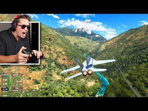 DANGEROUS LOW FLIGHT CHALLENGE – Microsoft Flight Simulator Top Gun DLC