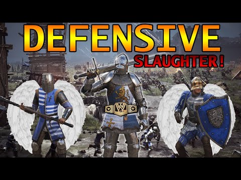 Defense MASSACRES the Masons On Rudhelm! Chivalry 2 Longsword Gameplay