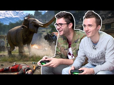 Des barres sur Far Cry 4 en COOP !