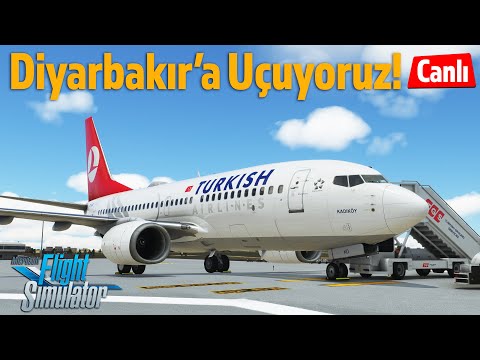 Diyarbakır Havalimanı'na Uçuyoruz! PMDG 737 – Microsoft Flight Simulator Multiplayer #52