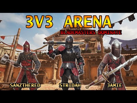Dominating 3v3 Arena With Friends Chivalry 2 Longsword Gameplay