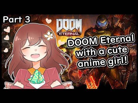 (DOOM Eternal) anime girl slays demons; once again【NIJISANJI ID | Hana Macchia】