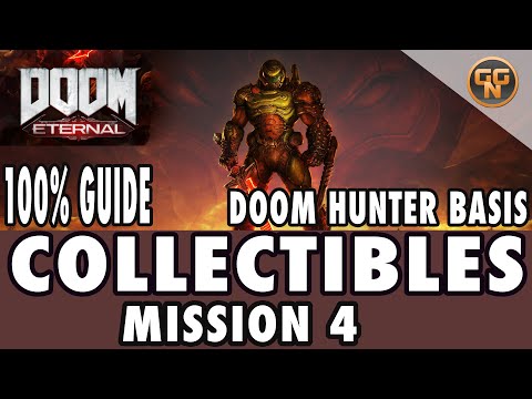 Doom Eternal Guide – Alle Sammelobjekte – Alle Extras – 100% Guide – Mission 4 – Doom Hunter Basis