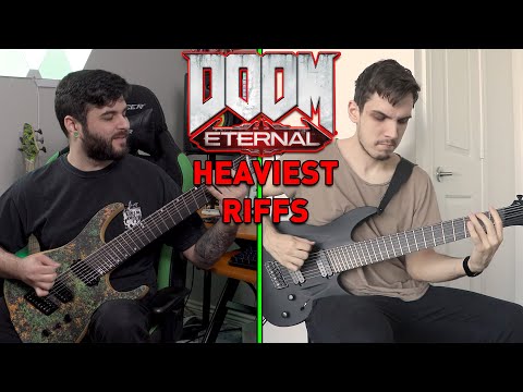 DOOM ETERNAL – Heaviest Guitar Riffs! Feat. @Nik Nocturnal (8 String Guitar)
