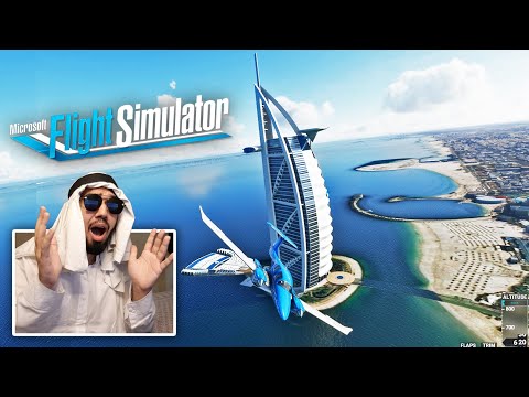 DUBAI CITY TOUR IN MICROSOFT FLIGHT SIMULATOR 2020 | (Hindi)