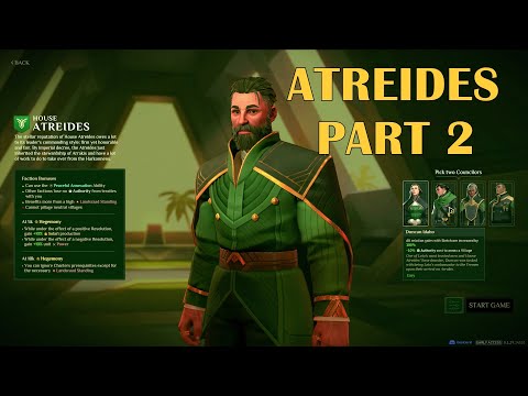 Dune Spice Wars Gameplay House Atreides Part 2