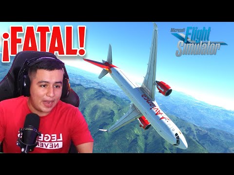 ✈💥PILOTO IRRESPONSABLE CAUSA TRAGEDIA  | Microsoft Flight Simulator 2020