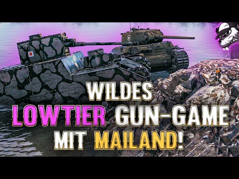 Eine Stunde wildes Lowtier Gun-Game mit Mailand! [World of Tanks – Gameplay – Deutsch]