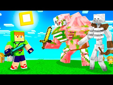 ENCONTREI A FÁBRICA DE MUTANTES E QUEBREI TUDO NO MINECRAFT!!