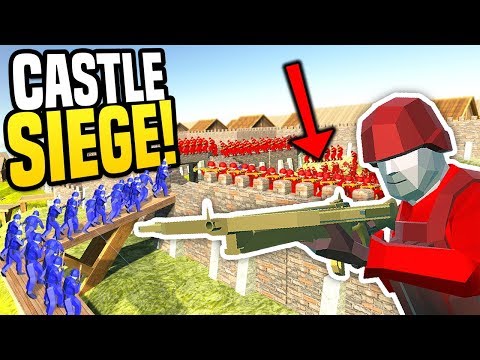 EPIC MEDIEVAL SIEGE – Ravenfield Gameplay | Huge Castle Battle! (Mod Showcase)