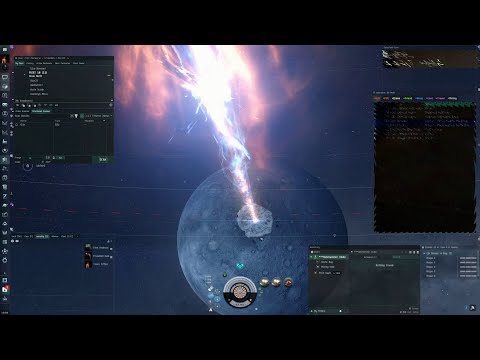 EVE Online #272 – Mondmining im Null-Sec: zu Gast bei Mining-Profis (200 Milliarden ISK Setup)