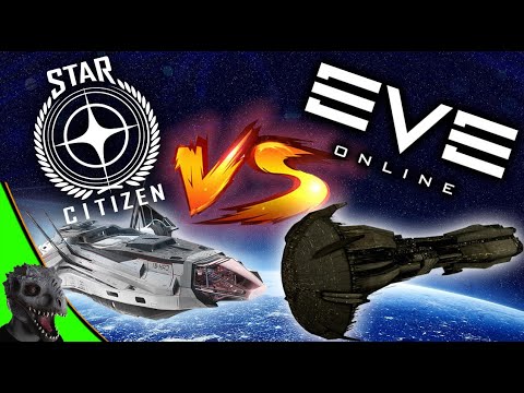 Eve Online vs Star Citizen | Análise de Gameplay | Visuais | Controvérsias | Sacrossauro