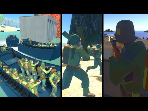 Every Death I Switch D-DAY BEACH INVASIONS! – Ravenfield: Battle Simulator Best Mods