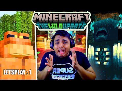 EVERYTHING in the Minecraft 1.19 The Wild Update Lets play | Gamerboy2.0 Ep:1