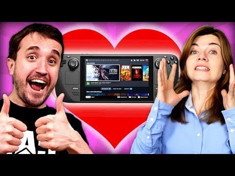 Explicando pra ela o meu NOVO AMOR! – Steam Deck