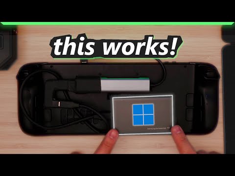 External SSD on Steam Deck!