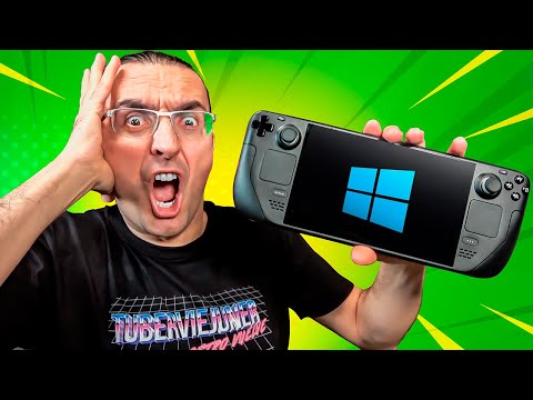 💥 INSTALÉ WINDOWS en STEAM DECK ¿ Podré usar GAME PASS ? ¿Mejora el Rendimiento ?