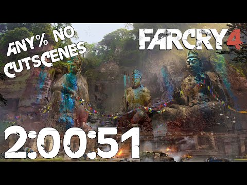Far Cry 4 – Any% Speedrun (No Cutscenes) – 2:00:51 (Old PB)