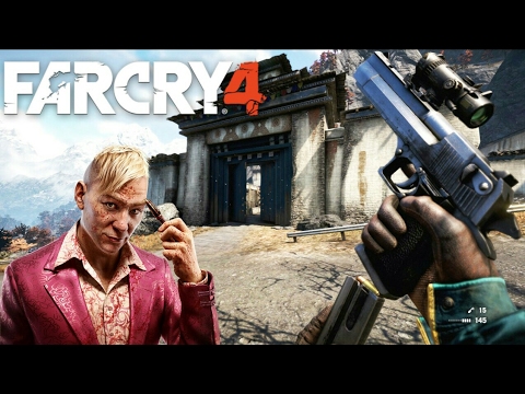 FAR CRY 4 : CONQUISTANDO A FORTALEZA DO PAGAN MIN SÓ NA PISTOLA, DEU MUITO RUIM – EP# 46