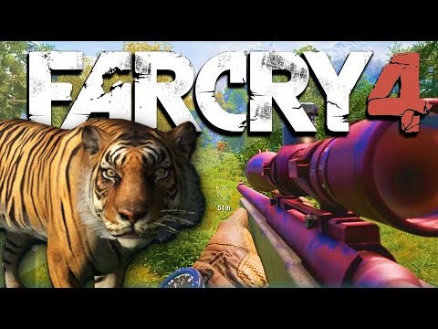 Far Cry 4 Funny Adventures Ep. 1 – Tigers, Snakes, Whirly Bird, and More! (FC4 Funny Moments)