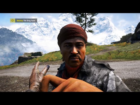Far Cry 4 – Kyra Tea Factory ( stealth and agrassive kills ) Pc 4K/60Fps