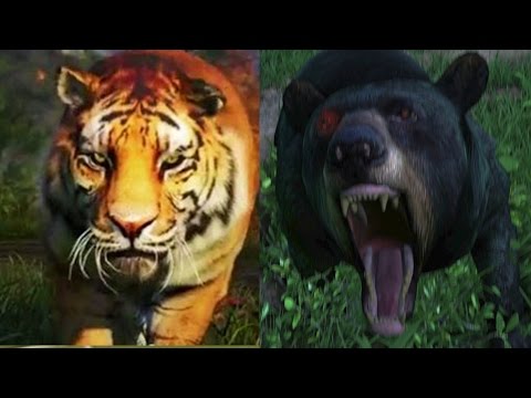 Far Cry 4 Massive Battle – 100 Tigers vs. 100 Bears