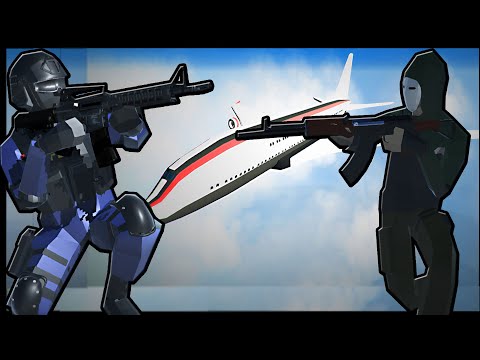 FBI Swat Team RAIDS AIRPLANE!? – Ravenfield: Battle Simulator