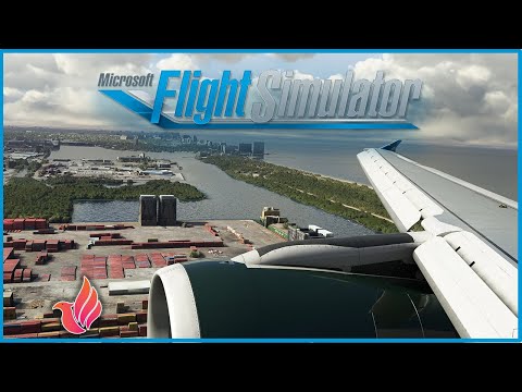 Fenix A320 Cloudy Approach Into Ft. Lauderdale! | Microsoft Flight Simulator 2020