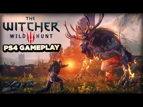 Fighting, Killing, and Kissing Montage – The Witcher 3: Wild Hunt PS4 Gameplay