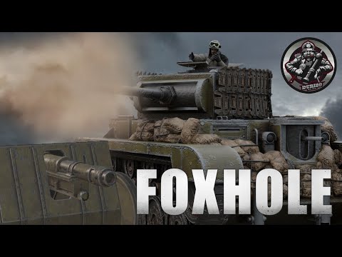 Foxhole Battle tank & Field arty at Ulster Falls – World Conquest 61