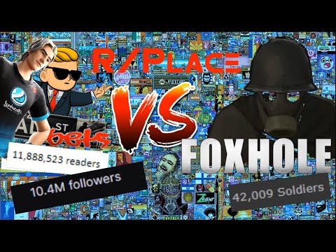 Foxhole vs. The World – The Battle of r/place