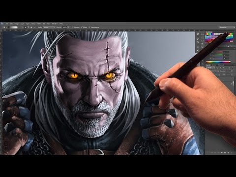 GERALT of RIVIA – Speed Painting (The WitcheR 3: Wild Hunt)