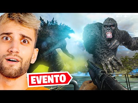 GODZILLA vs KINGKONG EVENTO su WARZONE!