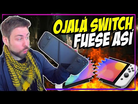 He probado STEAM DECK y… OJALÁ SWITCH fuese Así!  ⚠️MOMENTO SORPRESA INESPERADO⚠️