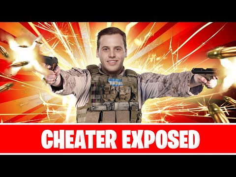 Huskerrs cheating again in Call of Duty Warzone with aimbot and VPN, walls and esp
