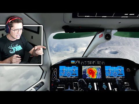I FLEW INTO HURRICANE LAURA (LIVE WEATHER) – Microsoft Flight Simulator – Part 12