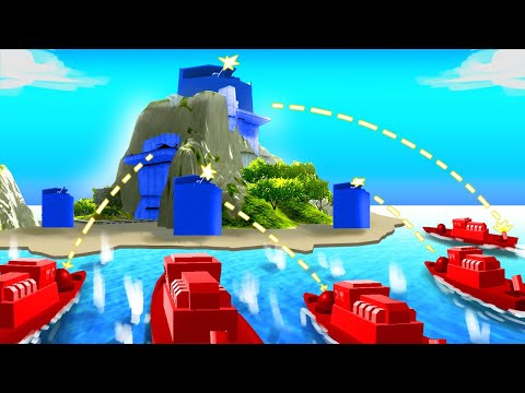 I Must Defend Against The UNSTOPPABLE Naval Siege! | Ravenfield