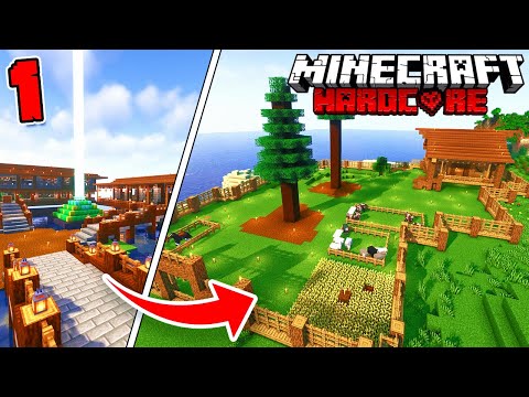 I STARTED OVER In Hardcore Minecraft… (#1)
