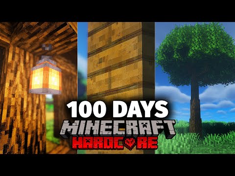 I Survived 100 Days in Realistic Minecraft… Here's What Happened
