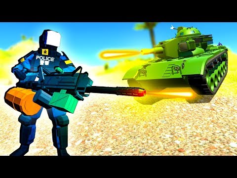 Incredible Super Trooper and New Official Tank are Unstoppable in Ravenfield!