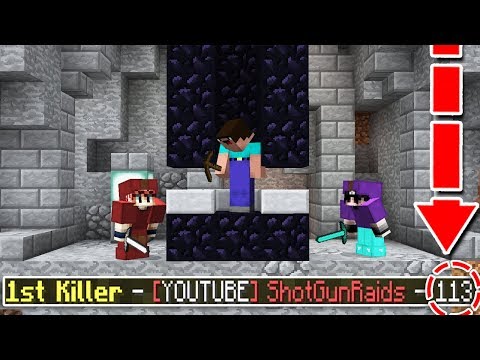 INESCAPABLE OBSIDIAN SPAWN TRAP! (Minecraft BEDWARS TROLLING) *BEST ONE*