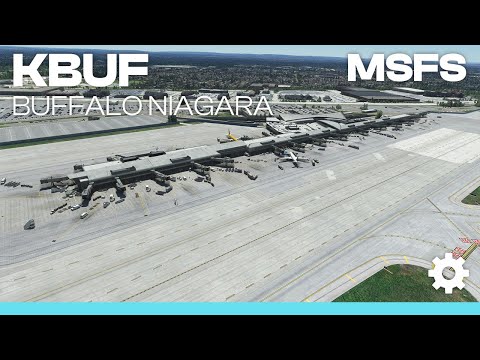 iniScene Buffalo Niagara (KBUF) for Microsoft Flight Simulator